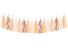 Tassel Garland Kit - Peach & Rose Gold S3035 - Pretty Day