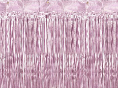 Heather Metallic Fringe Curtain Backdrop S7097 S7098 S7099 - Pretty Day
