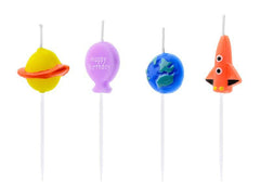 Space Party Birthday Candles S9203 - Pretty Day