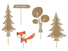 Woodland Cake Toppers S2182 - Pretty Day