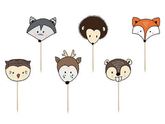 Woodland Critters Cupcake Kit- 6pk S0163 - Pretty Day