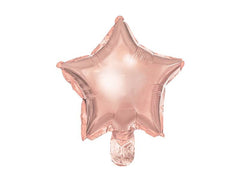 10" Small Rose Gold Star Balloon S9273 - Pretty Day