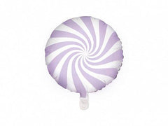 Lilac Swirly Lollipop Foil Balloon S2103 - Pretty Day