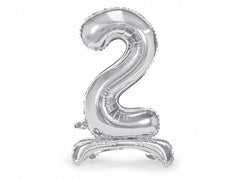 Metallic Self Standing "2" Balloon S0078 - Pretty Day