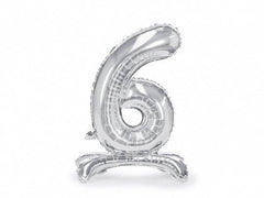 Metallic Self Standing "6" Balloon S0084 - Pretty Day