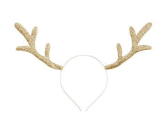 Reindeer Headband in Gold S6038 - Pretty Day
