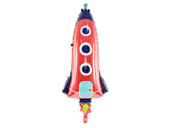 Space Rocket Jumbo Foil Balloon S1050 - Pretty Day