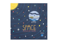 Space Party Napkins - Large 20 pk S9194 - Pretty Day