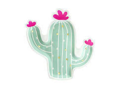 Fiesta Cactus Paper Plates -6 pk S9243 - Pretty Day