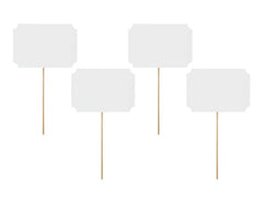 Customizable Table Number Paper Signs- 4pk S0080 - Pretty Day