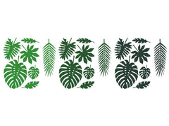 Tropical Leaves Decorations S8031 - Pretty Day
