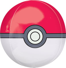 Pokemon Poke Ball Orbz Round Foil Balloon S1024 - Pretty Day