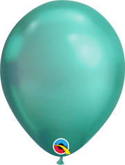 11" Chrome Green Latex Balloon B043 - Pretty Day