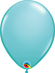 11" Caribbean Blue Latex Balloon B024 - Pretty Day