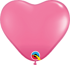 11" Pink Heart Latex Balloon B081 - Pretty Day