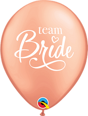11" Team Bride Latex Balloon B073 - Pretty Day