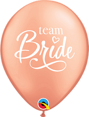 11" Team Bride Latex Balloon B073 - Pretty Day