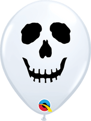 5" Skull Face Halloween Latex Balloon BM071 - Pretty Day