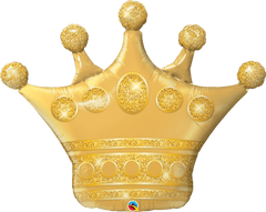 Gold Crown Jumbo Foil Balloon S5081 - Pretty Day