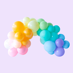 Pastel Rainbow Whimsy Balloon Garland Kit S7118 - Pretty Day