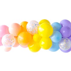 Boho Groovy Peace & Love Balloon Garland S7119 - Pretty Day