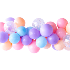 Unicorn Butterfly Pastel Balloon Garland Kit S5018 - Pretty Day