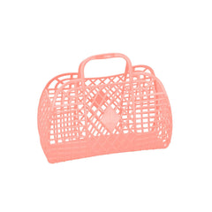 Sun Jellies Retro Basket Small-Peach - Pretty Day