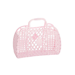 Sun Jellies Retro Basket Small-Pink - Pretty Day
