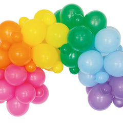 Rainbow Balloon Arch Kit 10ft S5158 - Pretty Day