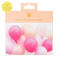 Shades of Pink Latex Balloon Set S8130 - Pretty Day