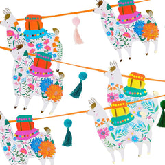 Boho Llama Garland with Tassels - 10ft S9319 S9320 - Pretty Day