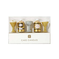 Luxe Gold Drink Candles S2150 - Pretty Day