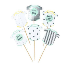 Born To Be Loved Baby Shower Cake Toppers S5097 - Pretty Day