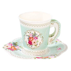 Truly Scrumptious Teacup & Saucer Set - 12 Pack S7004 - Pretty Day