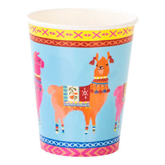 Boho Llama Cups - 8 Pack S2122 - Pretty Day
