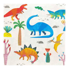 Dino Birthday Party Napkins S8105 - Pretty Day