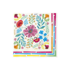 Boho Floral Napkins - 20 Pack S9151 - Pretty Day