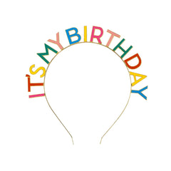 Birthday Brights Rainbow It's My Birthday Headband S2049 - Pretty Day