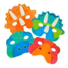 Dino Birthday Party Masks S5106 - Pretty Day