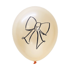 Bow Hand Lettered Latex Balloons S4078 - Pretty Day