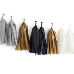 Tuxedo Tassel Garland Kit 6ft S5084 - Pretty Day