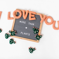 I LOVE YOU - Wool Reusable Garland S1092 - Pretty Day