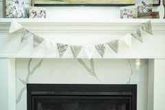 Neutral Felt Flags Garland S8075 - Pretty Day