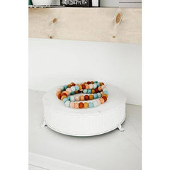 XL Earth Rainbow Felt Ball Garland S0127 - Pretty Day