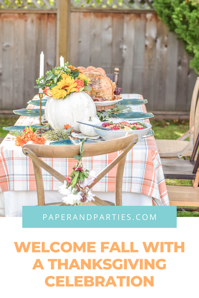 Welcome Fall With A Thanksgiving Celebration
