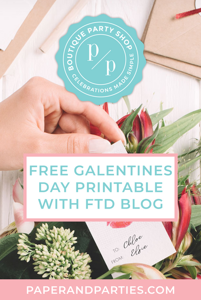 Free Galentines Day Printable With FTD Blog