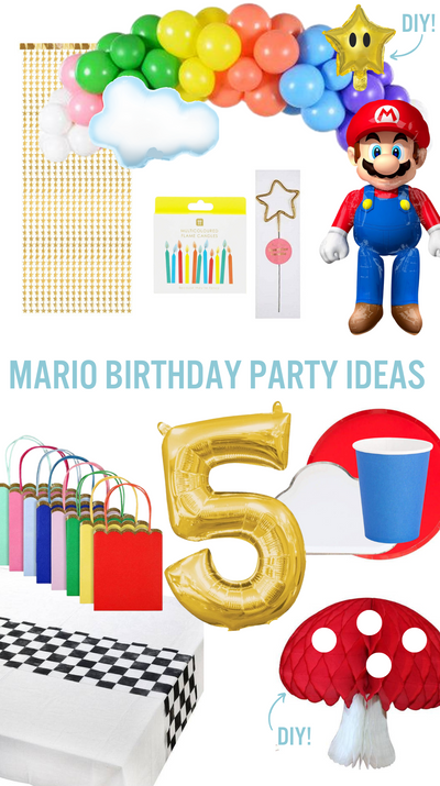 Mario Birthday Party Decorations!