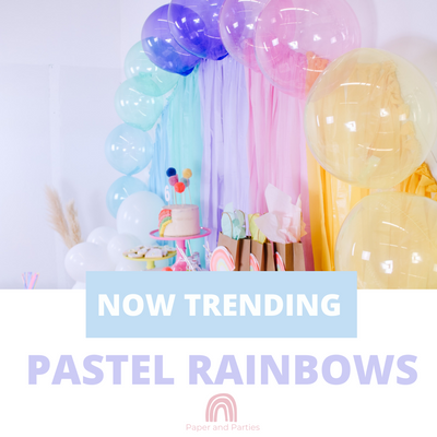 Now Trending: Pastel Rainbows