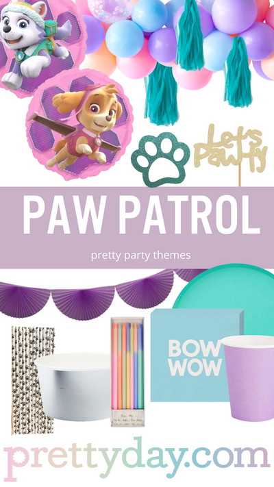 Throw a Pastel Paw Patrol Party!