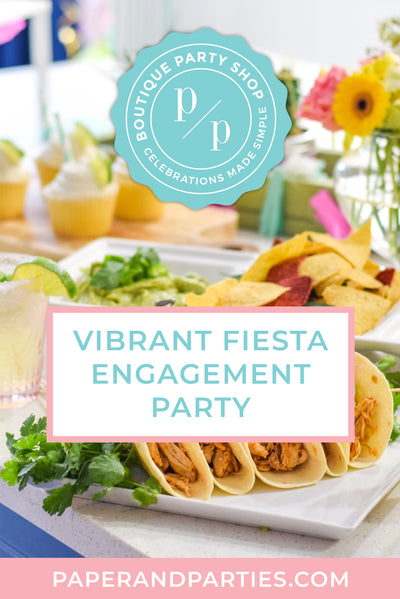 Vibrant Fiesta Engagement Party